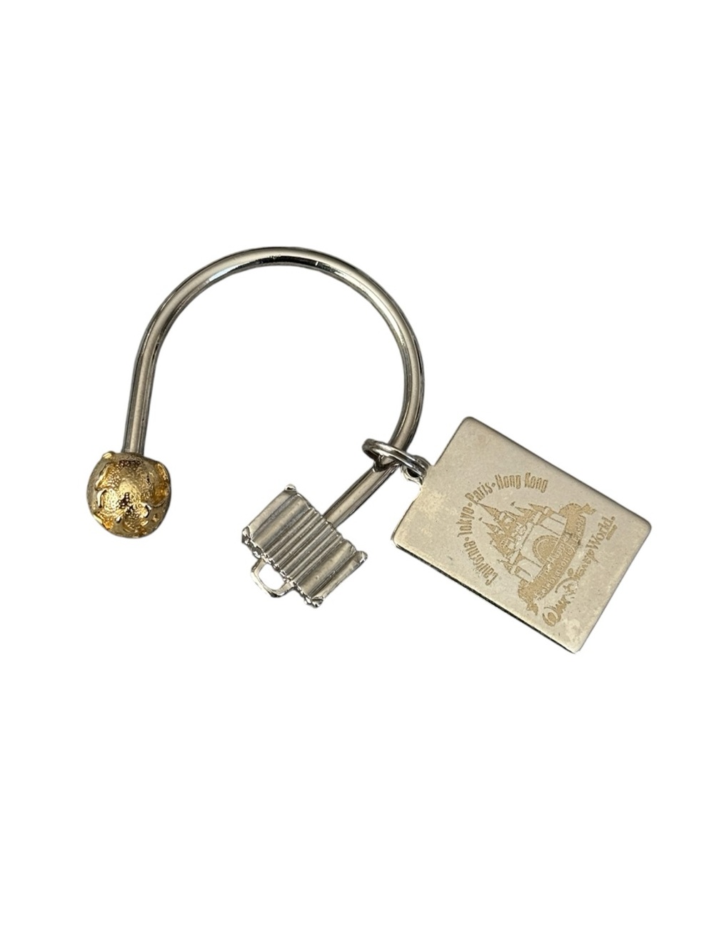 Walt Disney World Parks Passport Souvenir Keychain